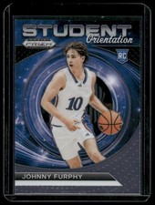 2024 Panini Prizm Draft Picks #24 Johnny Furphy Student Orientation Silver