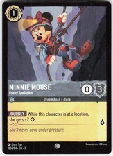 Minnie Mouse Funky Spelunker 183/204 Into the Inklands Disney Lorcana