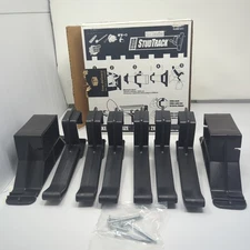 2x4basics StudTrack Storage System Wall-Mounted, 4 Sets, Sand, NEW