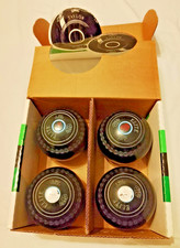 Taylor bowls Elite x 4 size 1 T69280 in box with holder