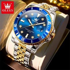 Herren Armbanduhr Luxus Edelstahl Wasserdicht Leucht Datum Quarz Business …