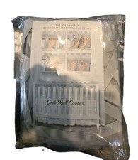 3 PC. Crib Rail Cover Protector Teething Anti-Collision Guard Wrap Standard Crib