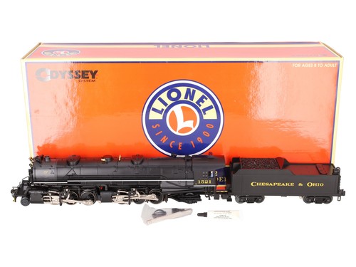 Locomotora de vapor Lionel 6-28075 calibre O C&O 2-6-6-2 mazo y licitadora #1521 EX/caja | Condition: Used