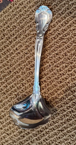 CHANTILLY Gravy Ladle, Large, Sterling Silver by GORHAM SILVER  6.75"