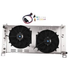 3 Row Radiator Shroud Fan For Chevy Silverado Tahoe Suburban 4.8 5.3 6.0 99-11