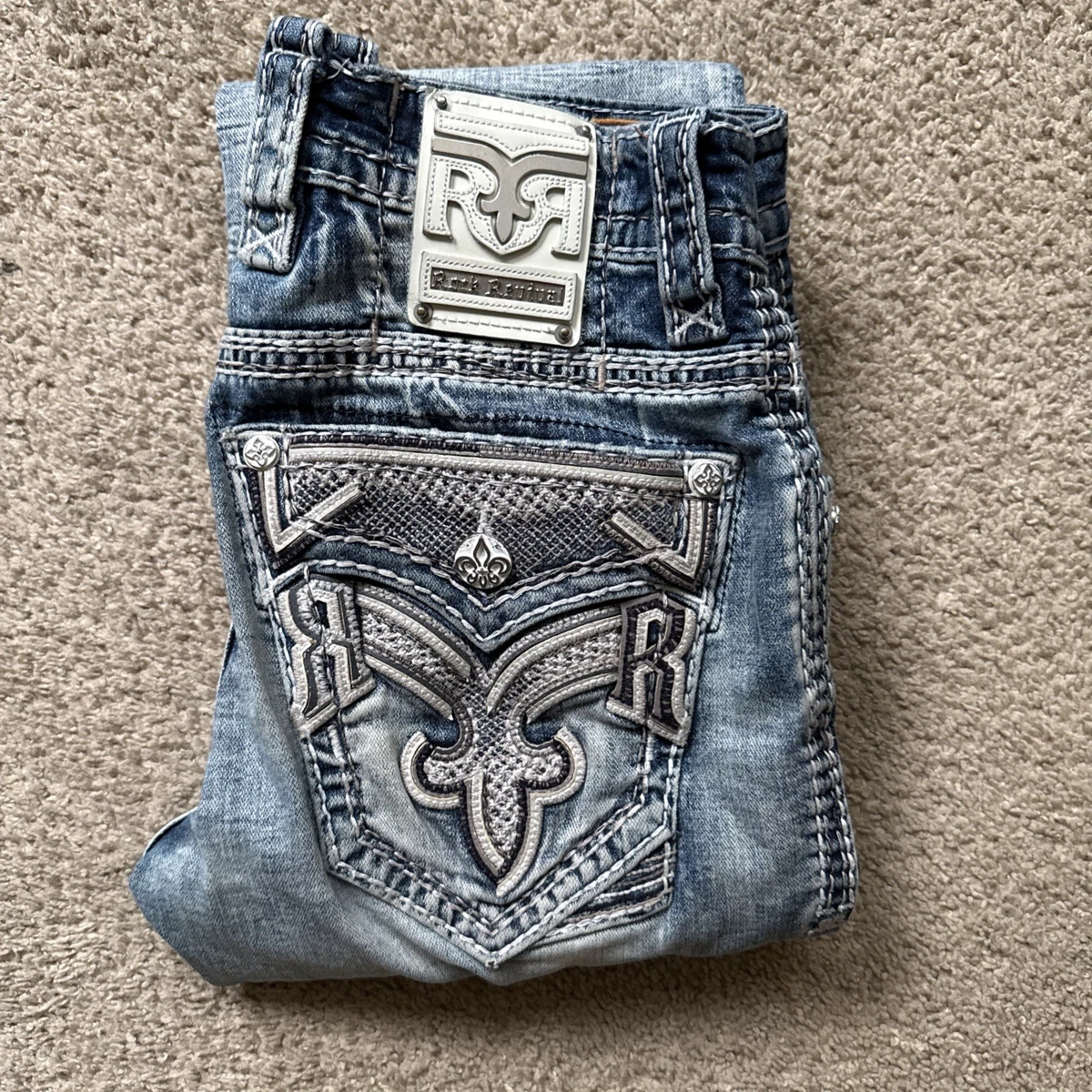 Rock Revival Regular 31 Size Jeans for Men for sale | eBay