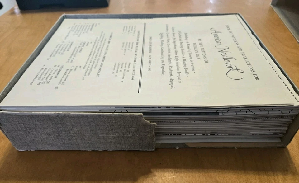 Book of Patterns and Instructions for AMERICAN NEEDLEWORK  Woman's Day - Image 2 of 4