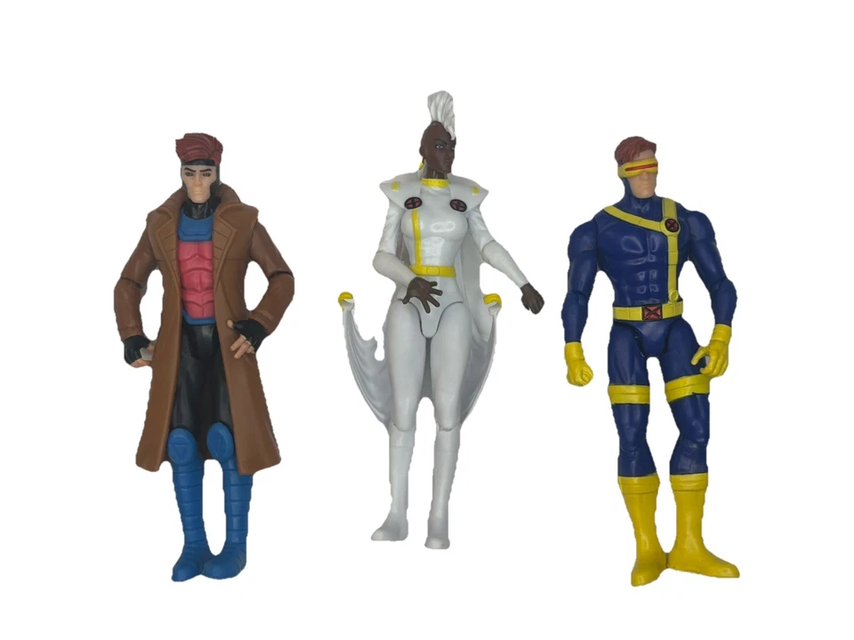 Лот из 10 игрушечных экшн-фигурок Marvel X-Men Росомаха Гамбит Колосс Warpath - Изображение 3 из 4