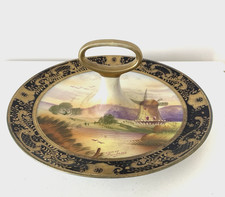 Présentoir à gateaux en porcelaine OLD MILL CHINA .