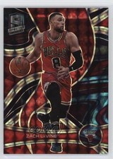2021-22 Panini Spectra Variation Interstellar Prizm 35/49 Zach LaVine #4 hs9
