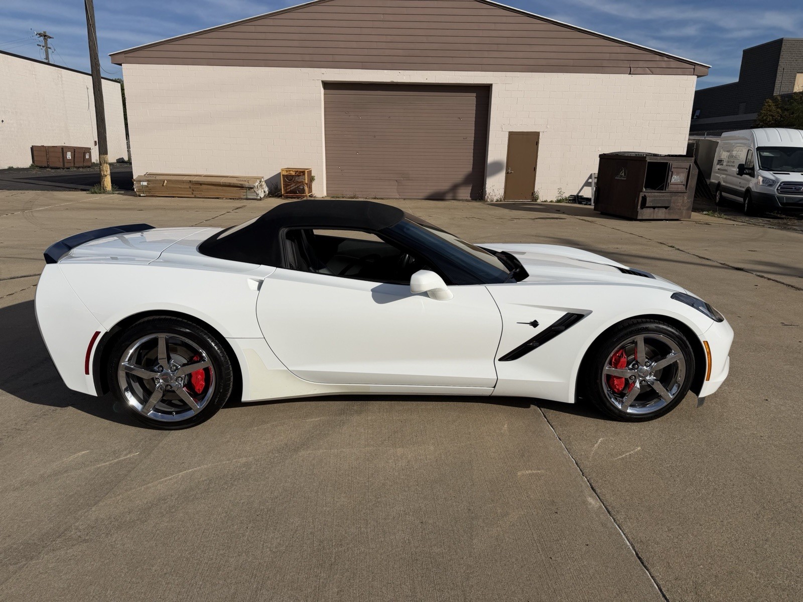 2014 White Chevrolet Corvette   | C7 Corvette Photo 8