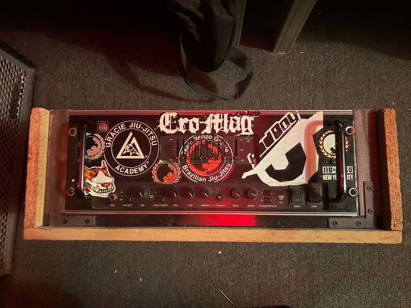 Cro-Mags - Harley used bass head amplifier vintage / nostalgic gear