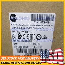 1PC NEW-AB 2080-LC50-48QWBK New AB Micro850 IP Controller CC 2080 LC50 48QWBK