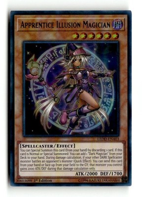 Apprentice Illusion Magician LEDD-ENA03 Legendary Dragon Decks 1st Edition