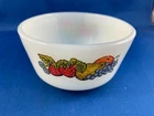 Vintage Anchor Hocking Fire King Small Bowl Fruit Pattern (LS)