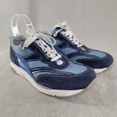 SAS Womens Journey Sneakers Size 9.5M Suede Leather Tripad Comfort Athletic Shoe