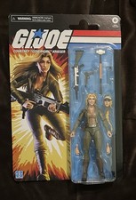 Gi Joe Classified Cover Girl Figure Retro Card 6 Inch New