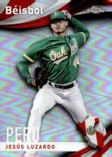 2021 Topps Chrome #B-12 Jesus Luzardo Beisbol