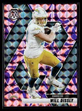 2025 Panini Mosaic #114 Will Dissly Mosaic Reactive Purple