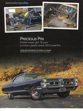 1965 Pontiac Grand Prix 6 Pg Restoration Article