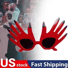 Terrifier 3 Art The Clown Red Hand Glasses Sunglasses Prop Replica for Halloween