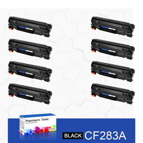 8 Pack 83A CF283A Toner for HP LaserJet 