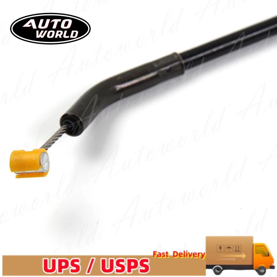 Cable de embrague negro para Kawasaki Ninja ZX-6R 2009-2016 2015 2014 2013 Foto 3 de 4