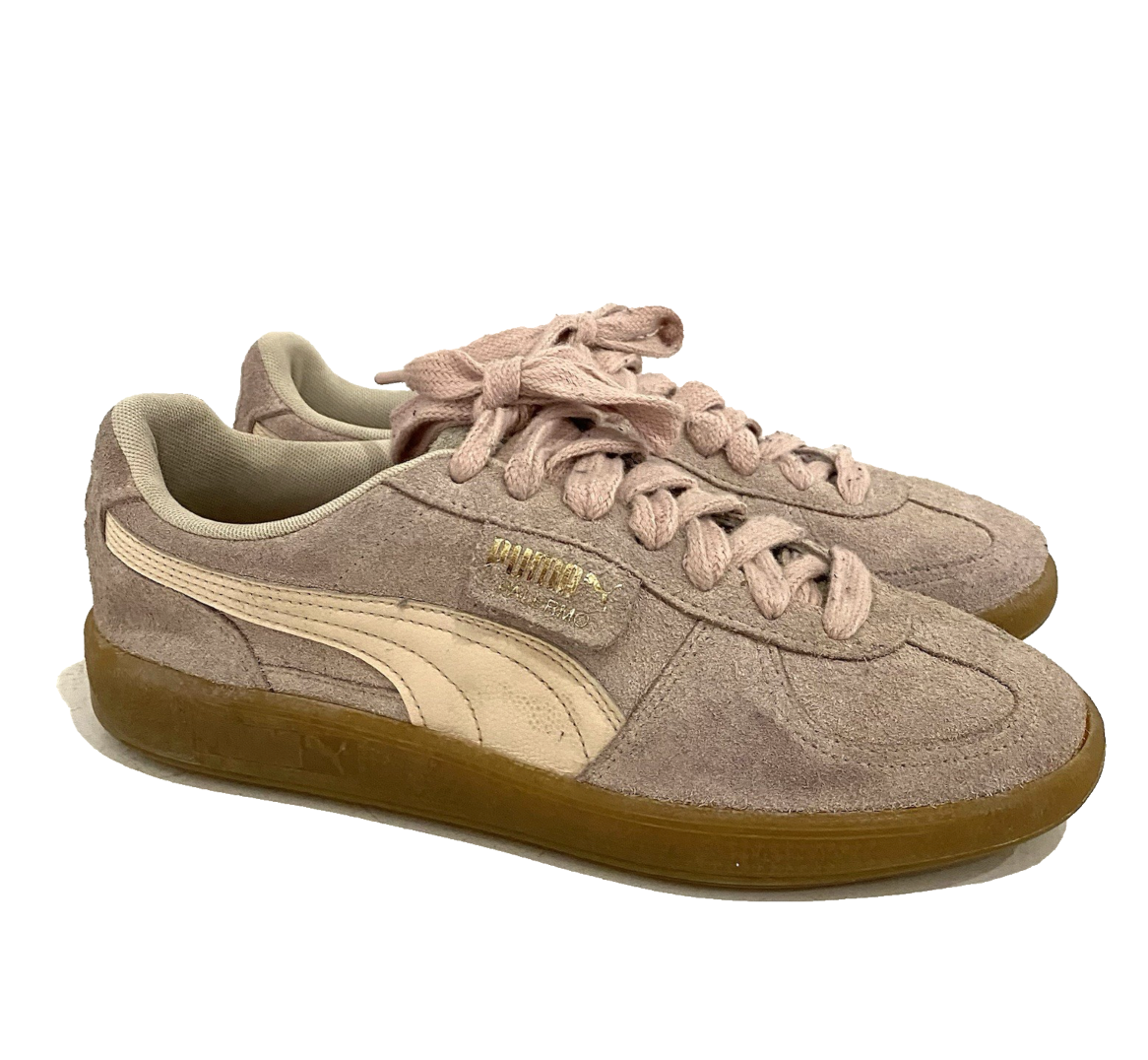 SAOLA Sneakers Puma Palermo uomo taglia 10 US 396464 03 suola gomma rosa scamosciato