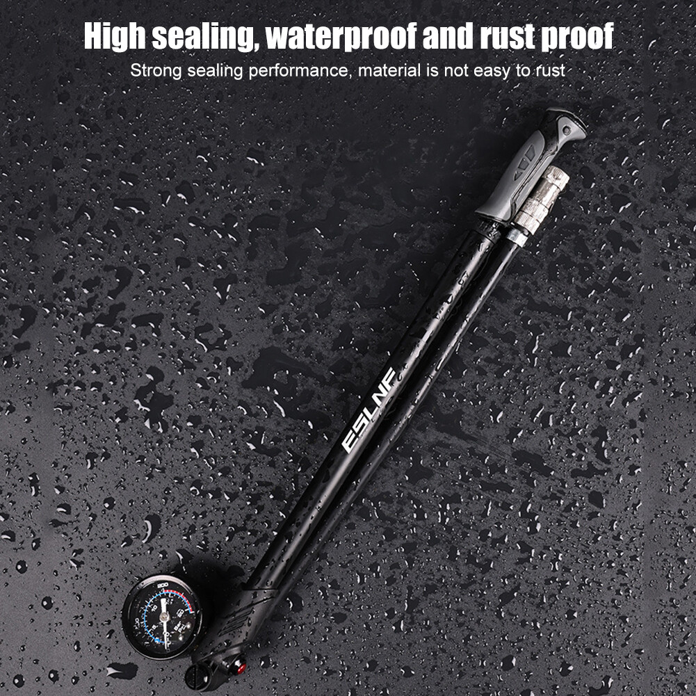 R Front Fork Pump 300PSI Highpressure Bike Air Shock Pump Mountain