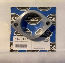 S&S Carburetor Intake Manifold Spacer Kit - 2-1/4" x 1" Super G PN 16-0157 New