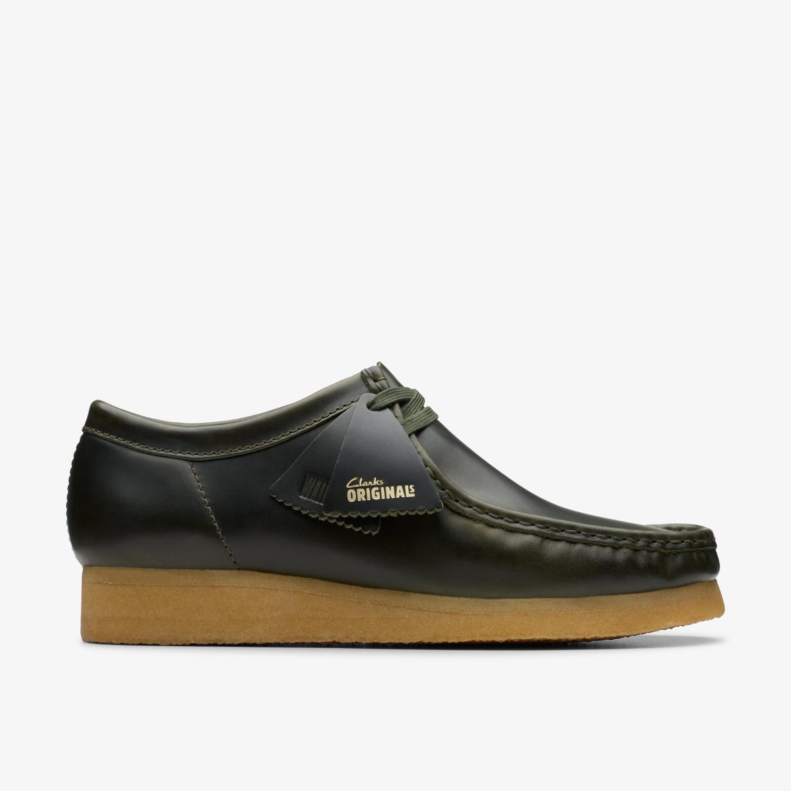 Clarks Originals Men's Wallabee Forest Green Leather 26179193