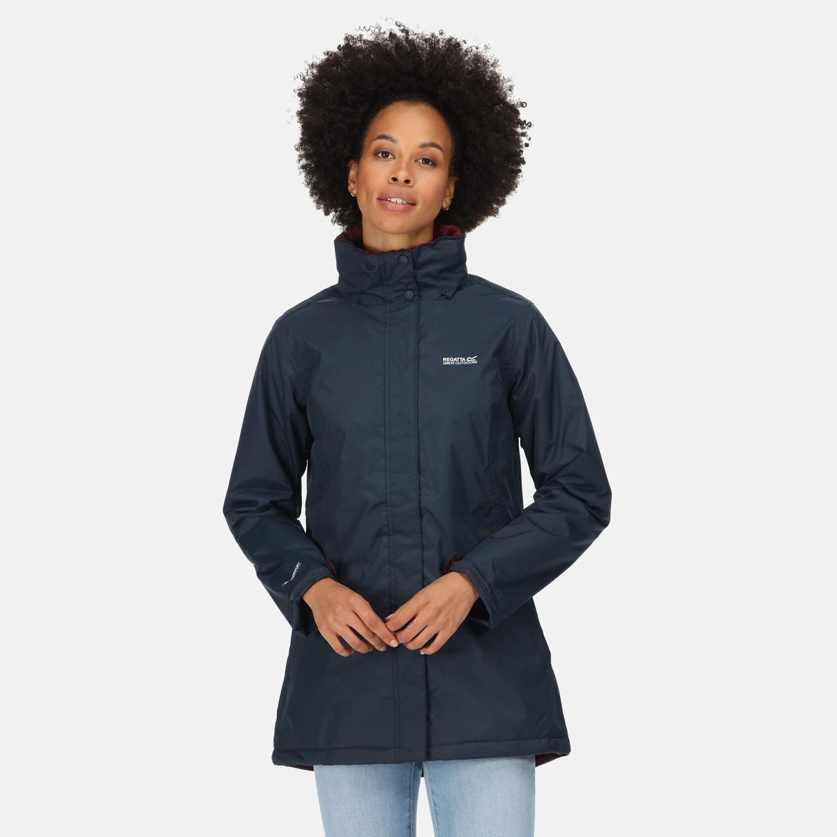 Regatta Women's Blanchet II Waterproof Insulated Walking Jacket - Navy |  eBay