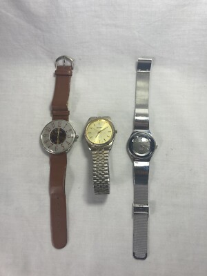 3 Watches Brand Milan, Japona Quartz Japan Movt Not Tested