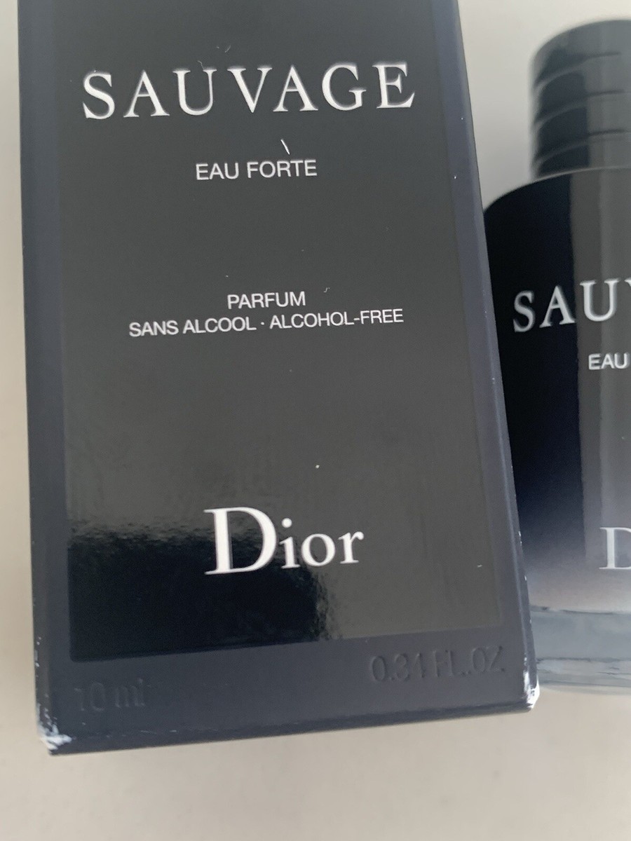 DIOR Sauvage Eau Forte Parfum mini travel splash 10 ml .34