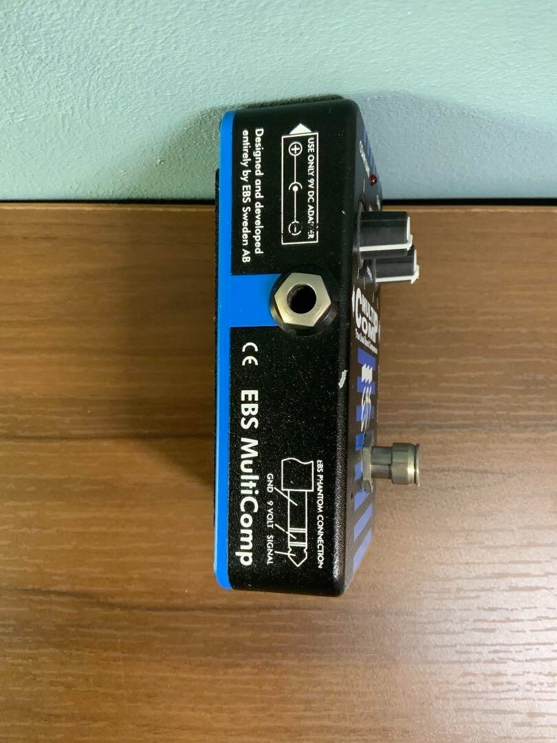 EBS Multi Comp BlueLabel Compressor Effect Pedal - Used, Upgraded