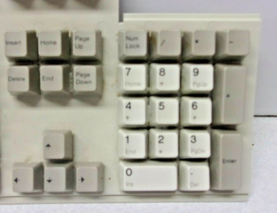 Genuine OEM IBM Model M Keycaps, & Keys F# & OTHER "Clicky" Keyboard Keypad #2 - Image 2 of 4