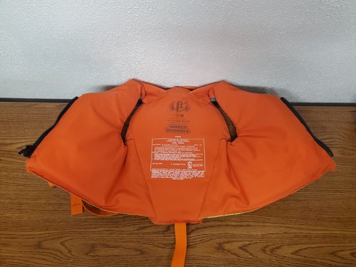 Water Sports - Childs Life Vest - 30lb-50lb - Water Buddies - Orange - Picture 5 of 6