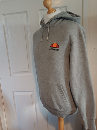 Sudadera con Capucha Pullover Clásica Ellesse Talla Mediana 42" 100% Genuina - Imagen 5 de 9