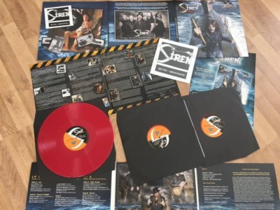 SIREN   Up from the Depth 3 LP + 7  (NEW*LIM.200 RED VINYL*US METAL KILLER)