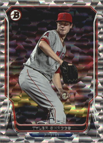 Tyler Skaggs [Silver Ice] #194 2014 Bowman card