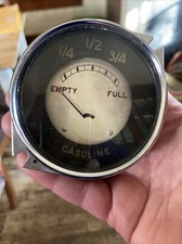 1930s 34 Original Buick Fuel Gas Gasoline Gauge Curved Glass Vintage Auto Part 1930s 34 Original Buick Fuel Gas Gasoline Gauge Curved Glass Vintage Auto Part