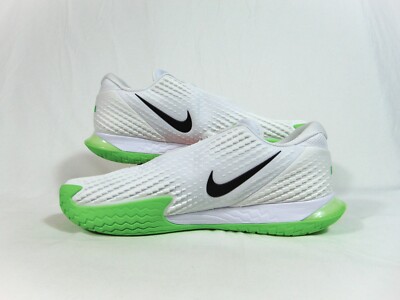 Nike Zoom Vapor Cage 4 Rafa Nadal White Green Tennis Shoes