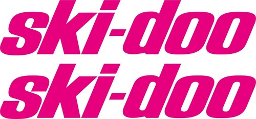 2 skidoo STICKER vinyl diecut decal racing SNOWMOBILE renegade summit mxz xrs - Picture 18 of 21