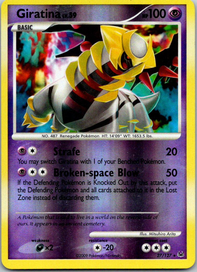 Giratina 27/127 Platinum for sale | eBay