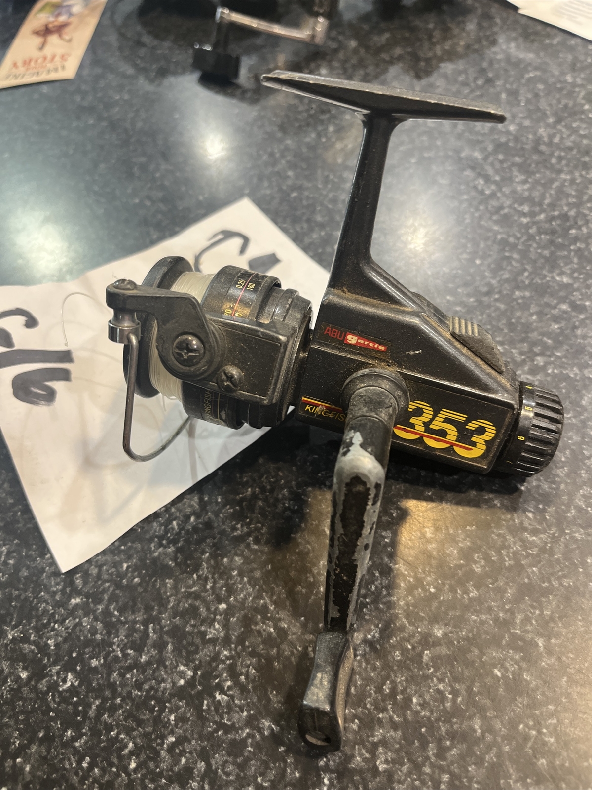 ABU GARCIA "KINGFISHER 353" FISHING vintage REEL. eBay