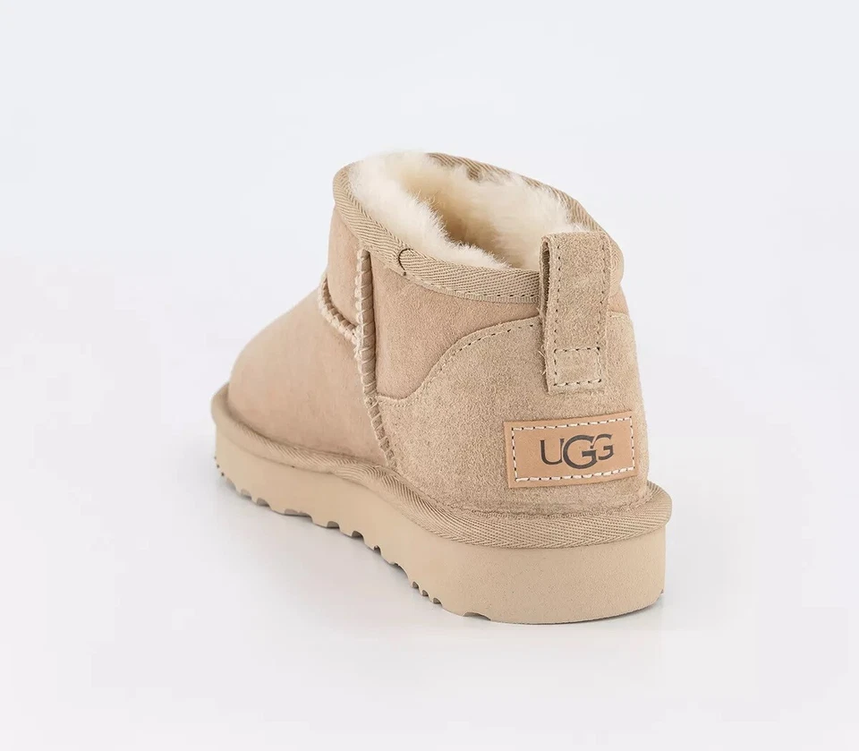 Brand New 100% Authentic UGG Classic Ultra Mini Sand 1116109 Women's Boots - Image 4 of 4