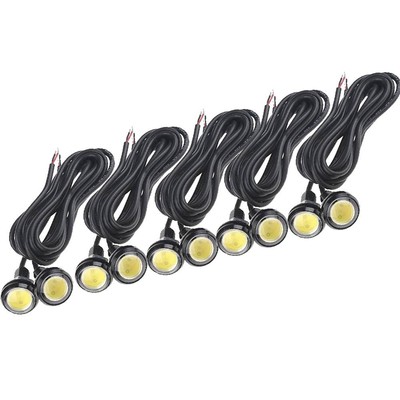 Best Trade In Prices 2Pcs LED Eagle Eye Car Fog DRL Daytime Reversing