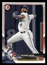 2018 Bowman #23 Richard Urena Toronto Blue Jays