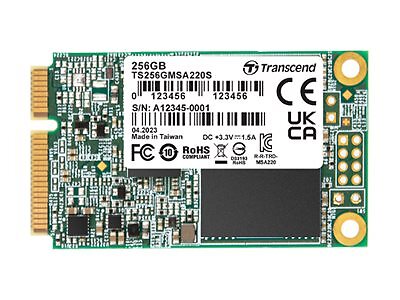 Transcend 220S 128 GB mSATA 560 MB/s 6 Gbit/s Solid State Disk TS128GMSA220S