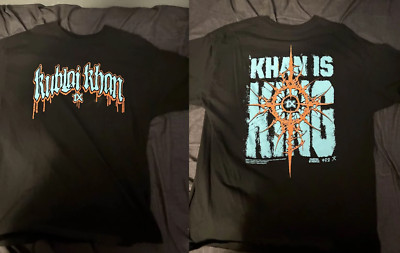 Kublai Khan TX Band Khan is KingTour FULL SIZE S-5XL T-SHIRT QT626